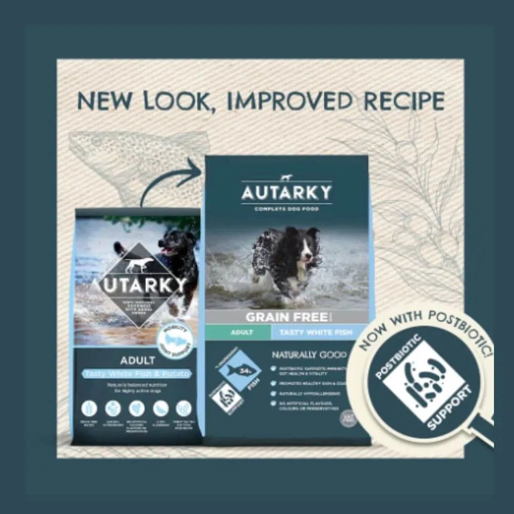 Autarky Grain Free Tasty White Fish & Potato Dog Food