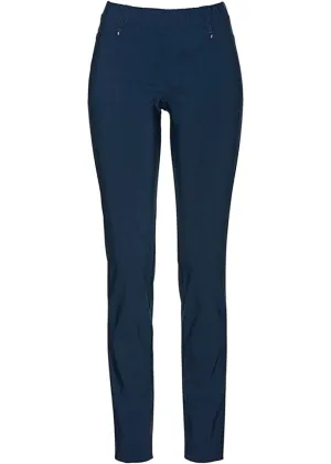 Bpc Selection elastic pull-on trousers, blue