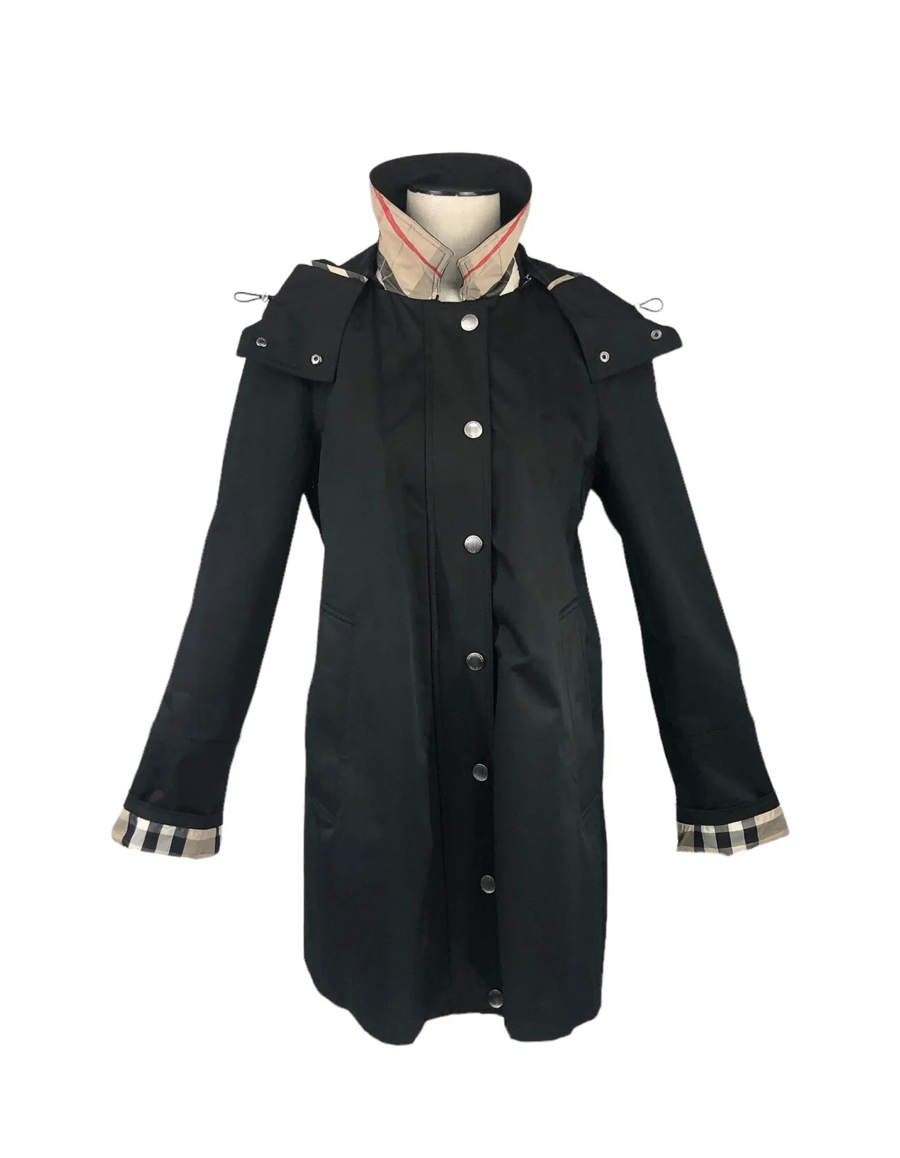 Convertible Hooded Raincoat | Size 8