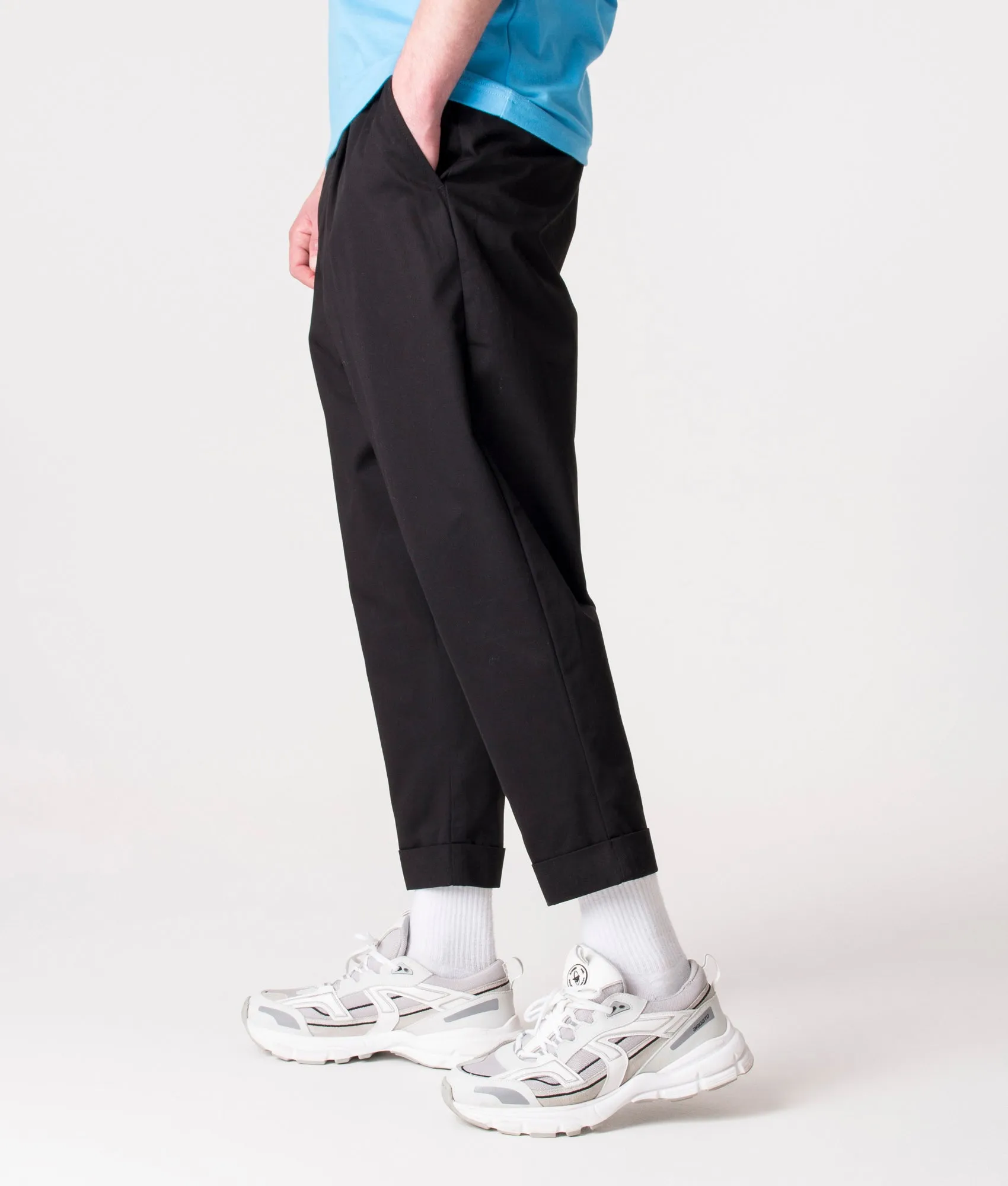 Cropped Carrot Trousers