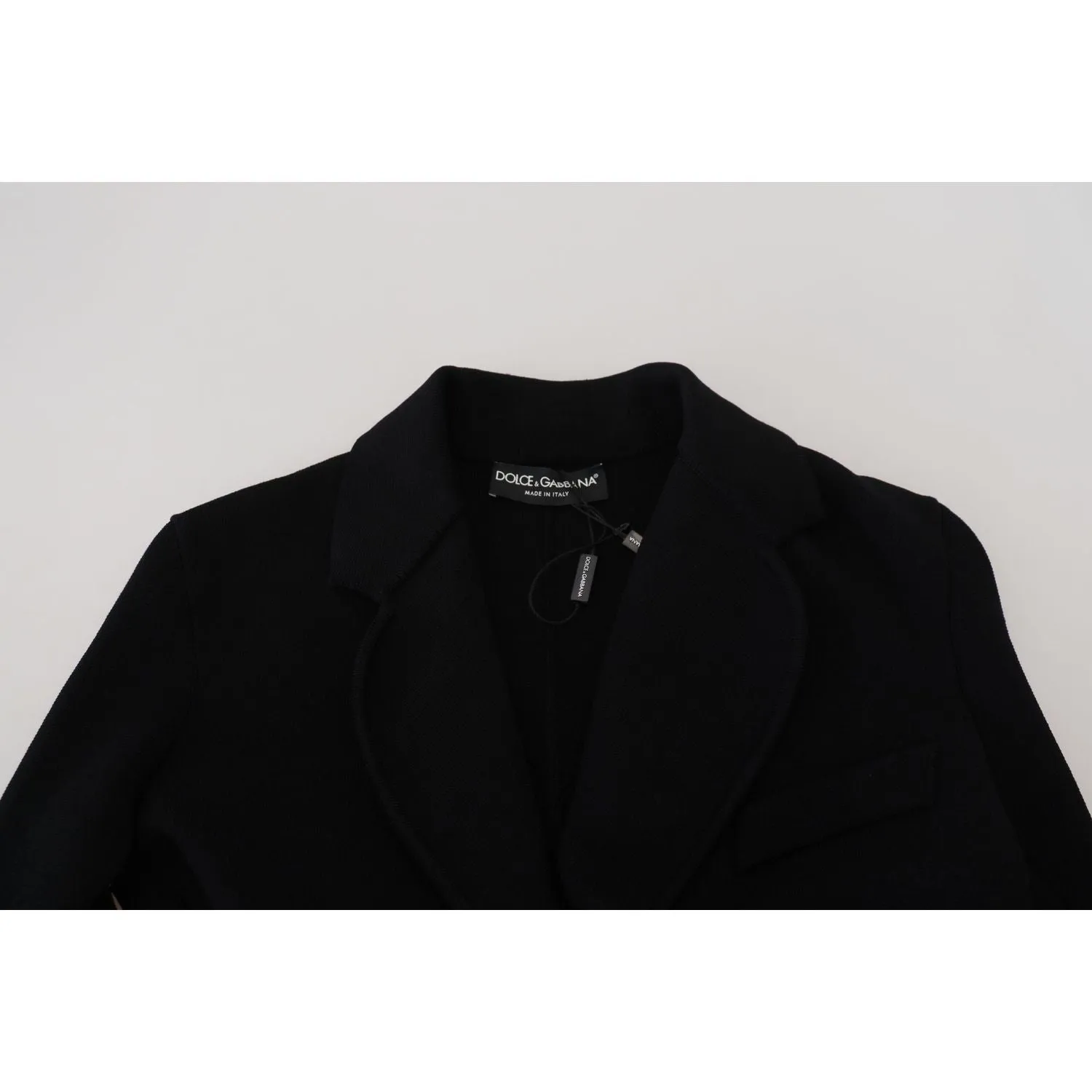 Dolce & Gabbana Elegant Black Long Sleeve Jacket