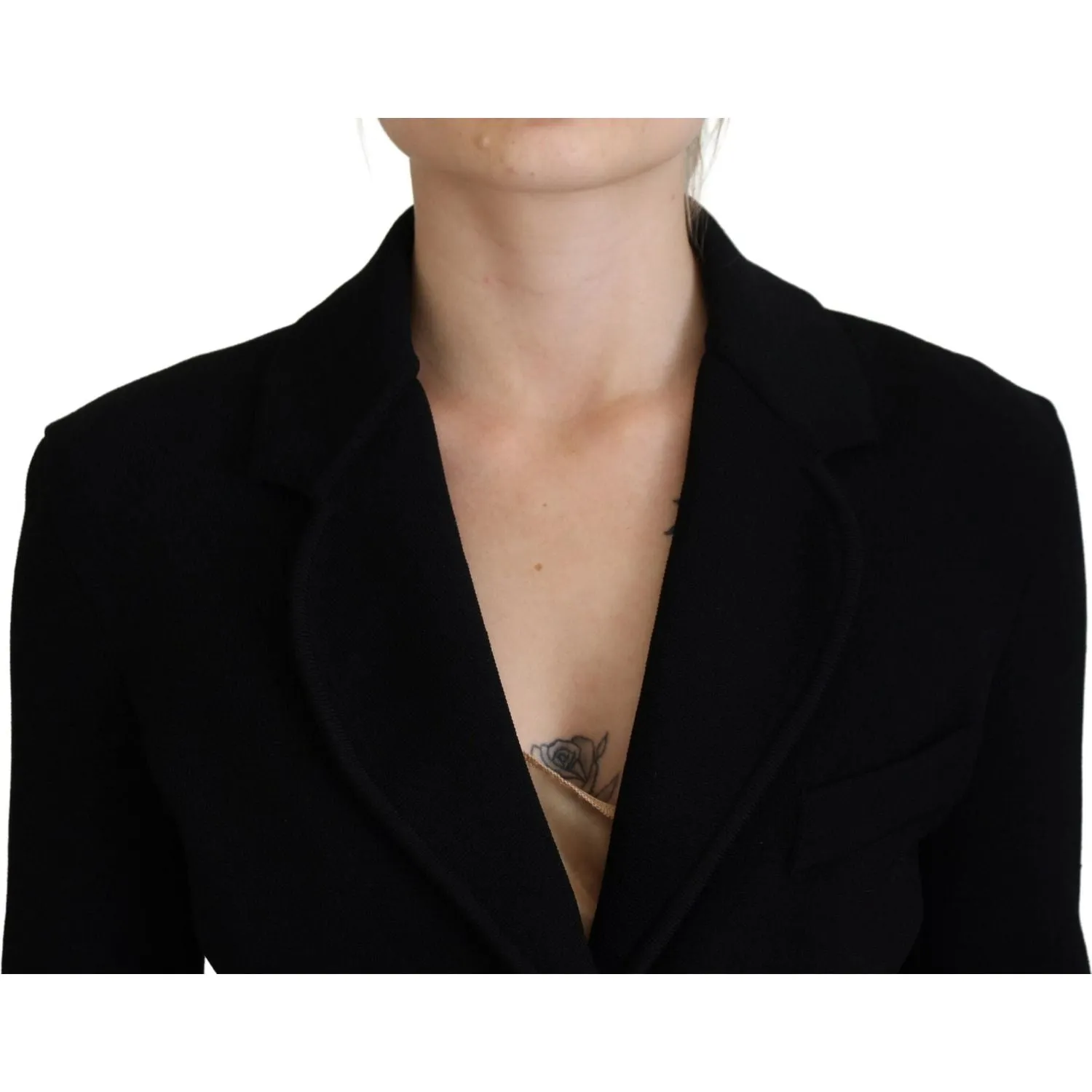 Dolce & Gabbana Elegant Black Long Sleeve Jacket