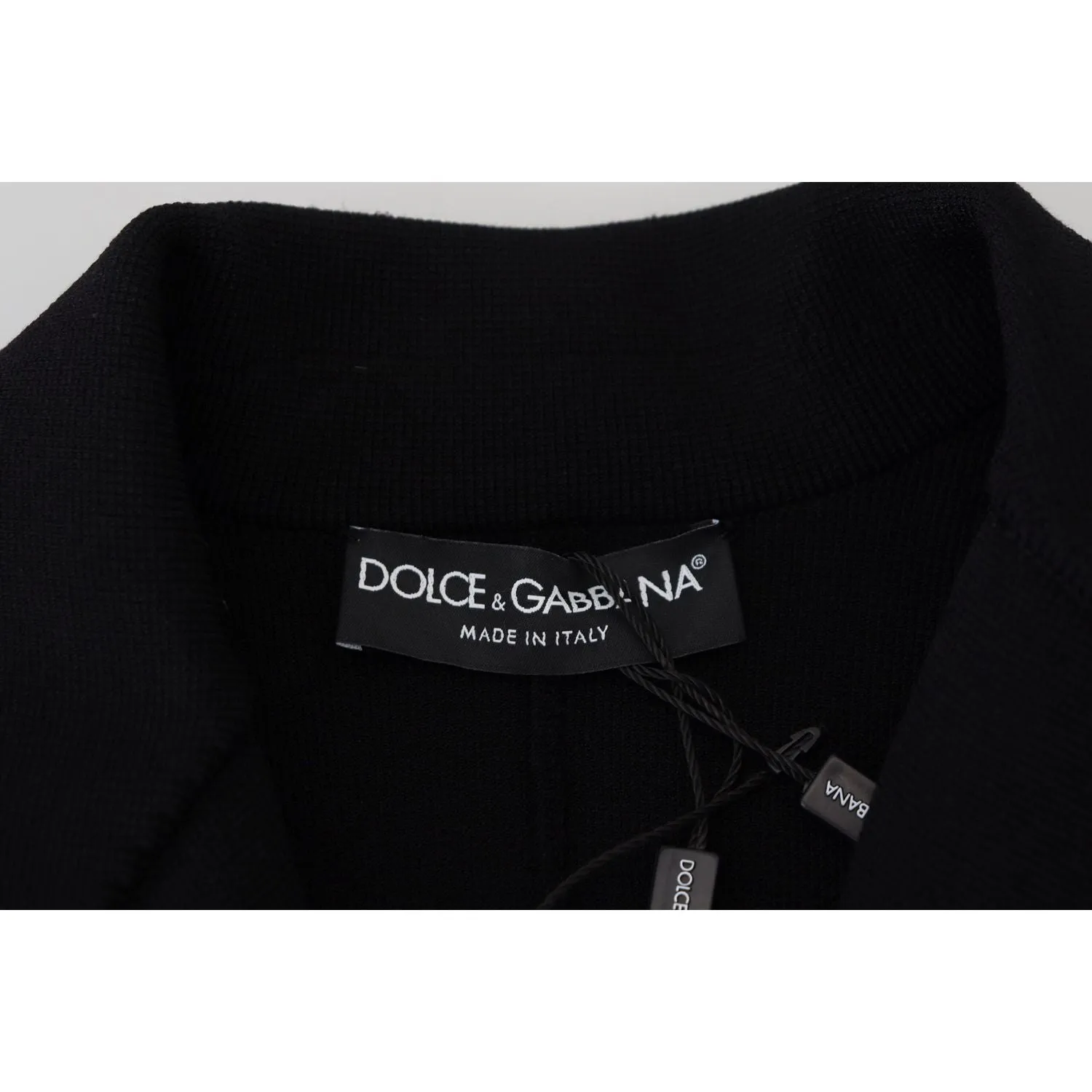 Dolce & Gabbana Elegant Black Long Sleeve Jacket