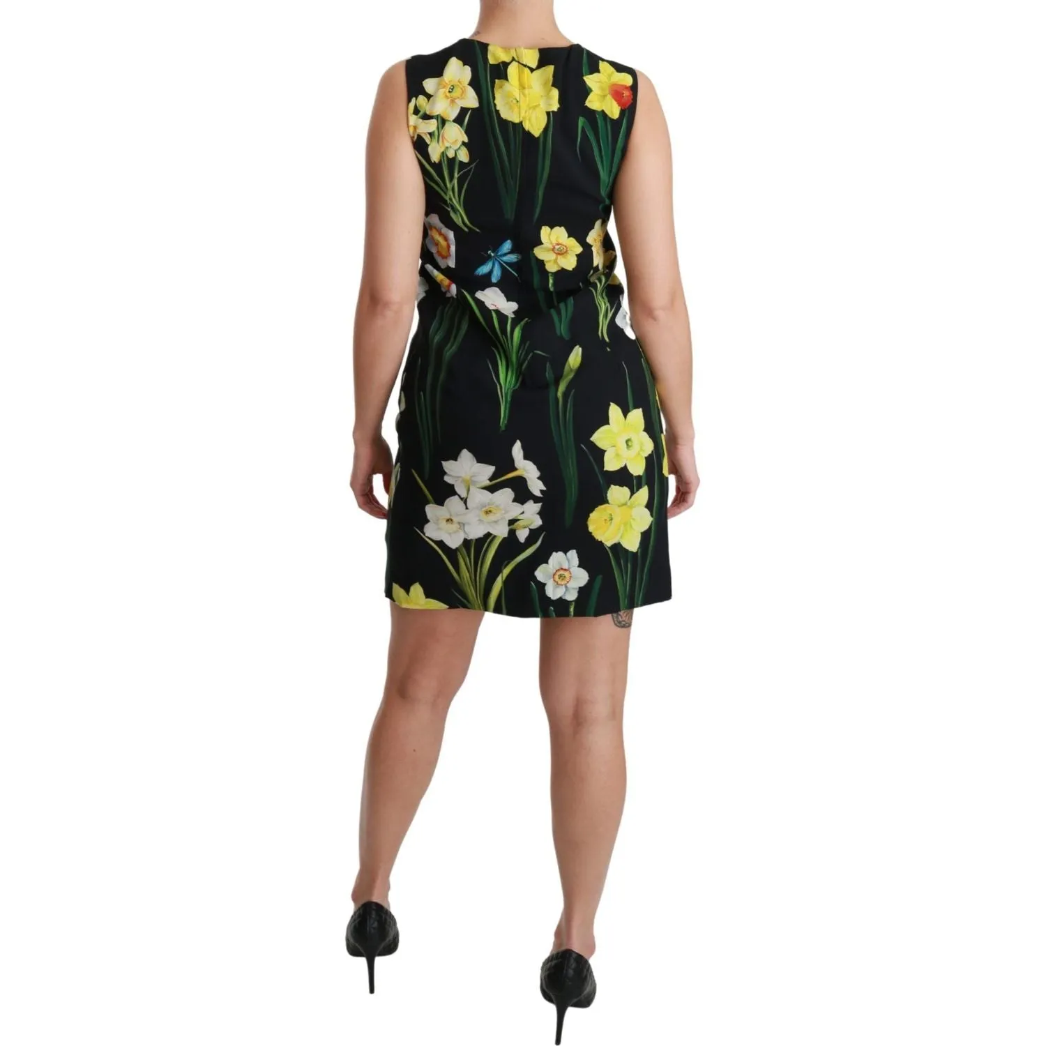 Dolce & Gabbana Floral Sheath Mini Dress - Elegance Redefined