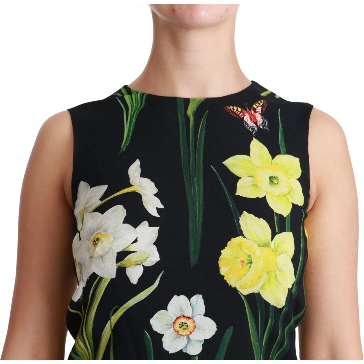 Dolce & Gabbana Floral Sheath Mini Dress - Elegance Redefined