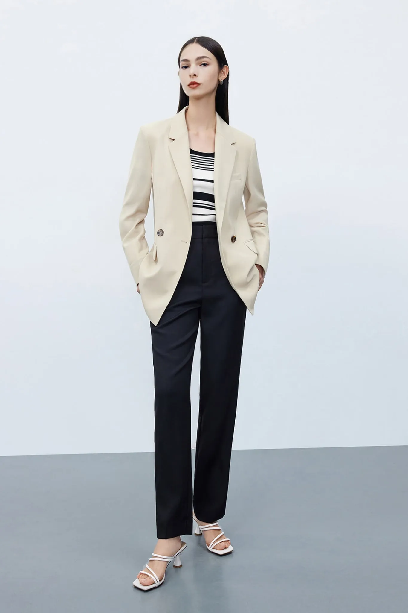 Fashionable Commuter Cropped Trousers