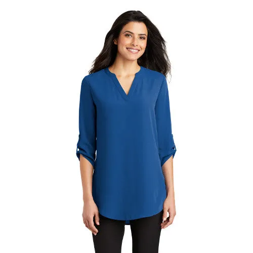 Friendship Pl. Port Authority ® Ladies 3/4-Sleeve Tunic Blouse LW701