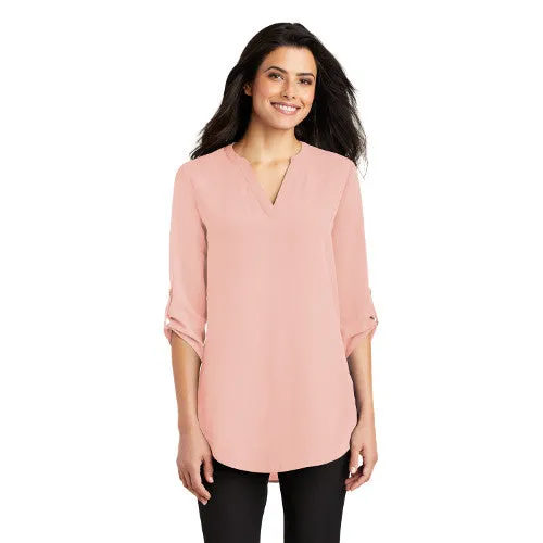 Friendship Pl. Port Authority ® Ladies 3/4-Sleeve Tunic Blouse LW701