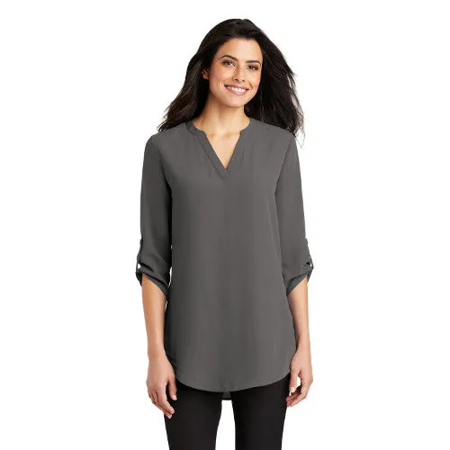 Friendship Pl. Port Authority ® Ladies 3/4-Sleeve Tunic Blouse LW701