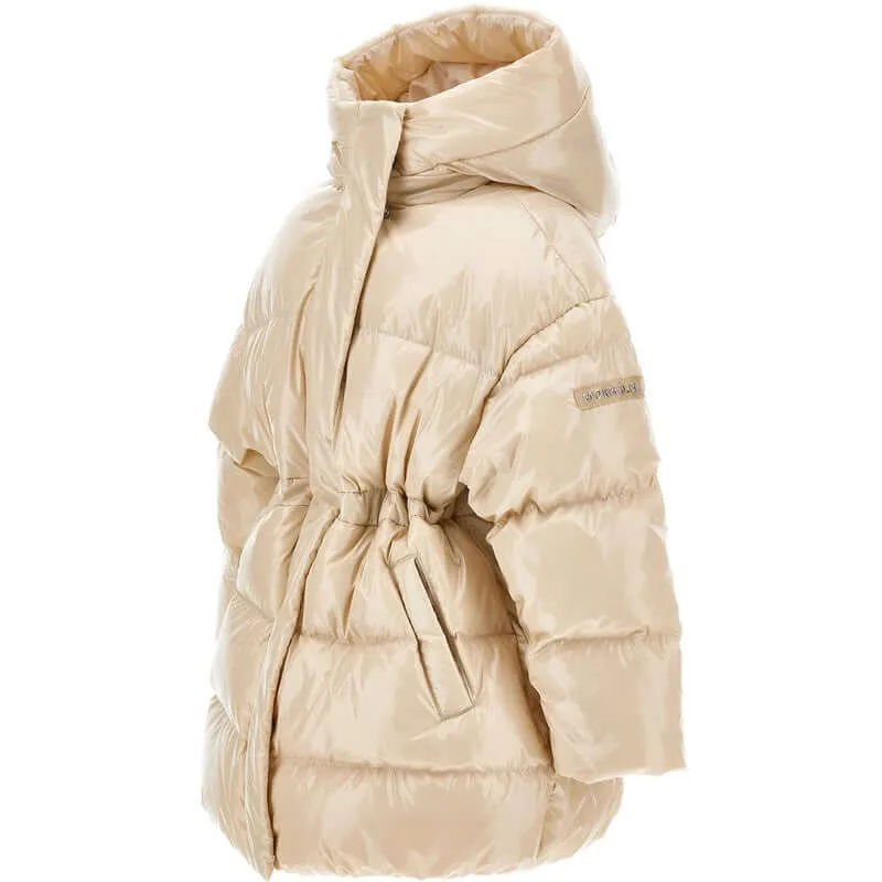 Girls Cream Coat