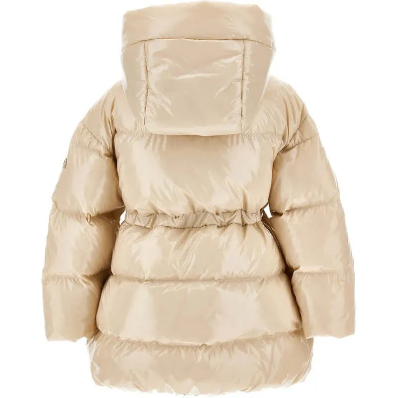 Girls Cream Coat