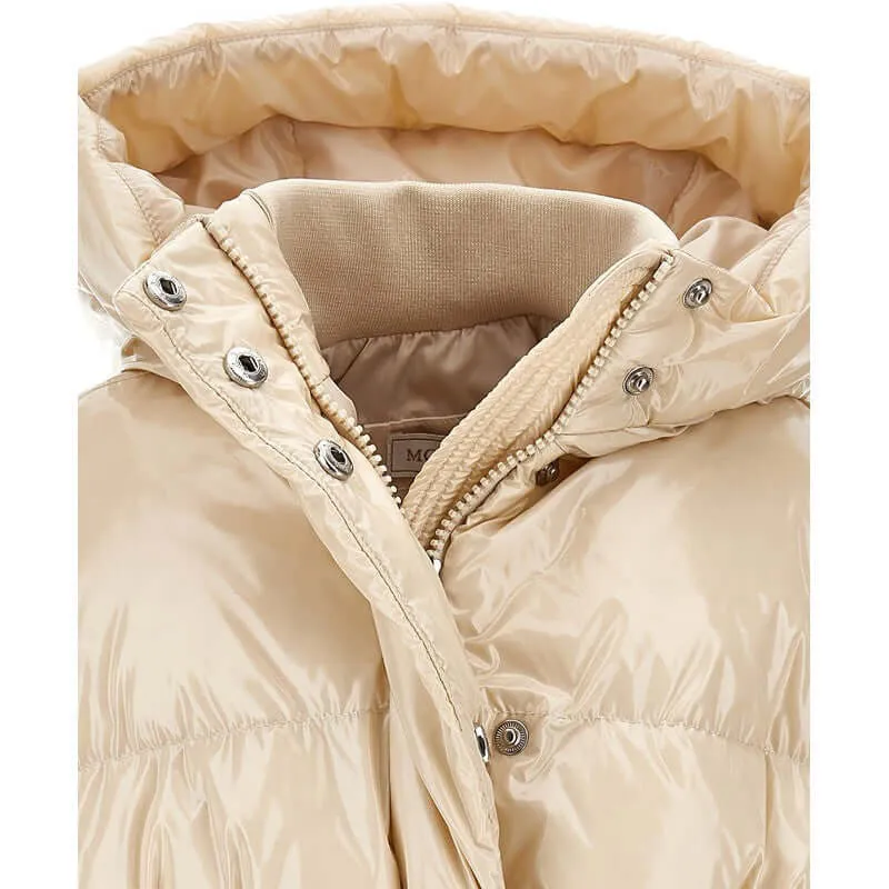 Girls Cream Coat