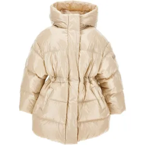 Girls Cream Coat