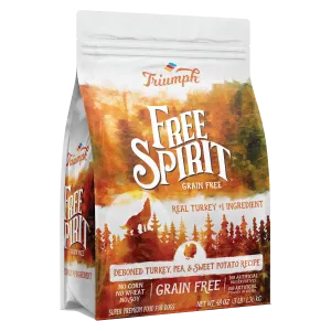 Grain Free Turkey, Pea, & Sweet Potato Dog Food | 3 LB, 14 LB, 26 LB | Triumph