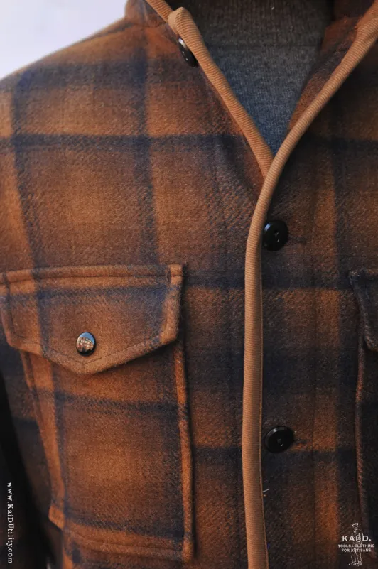 Great Smoky Wool Jacket - Rust - L