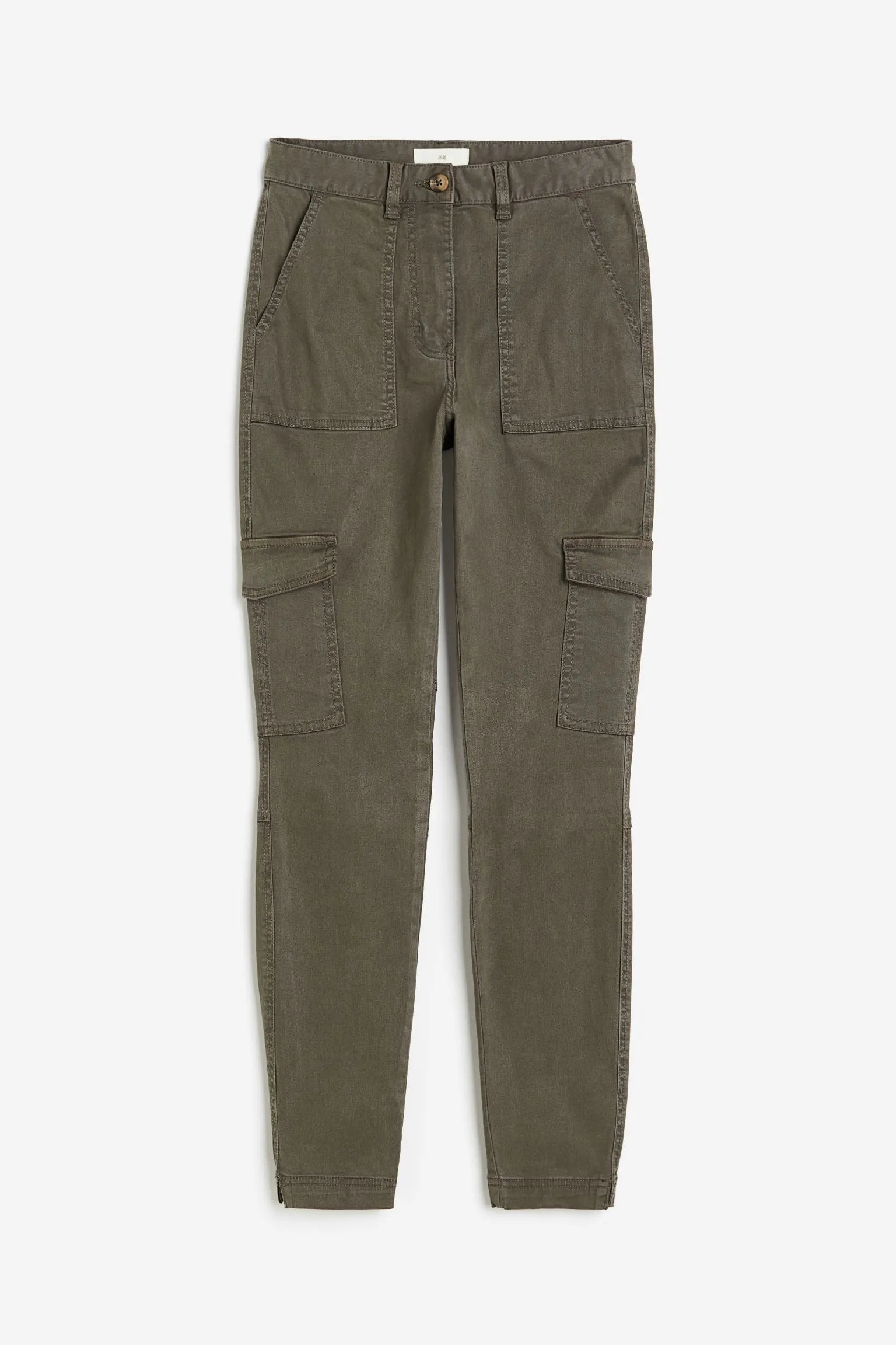 H&M Twill Cargo pants, khaki