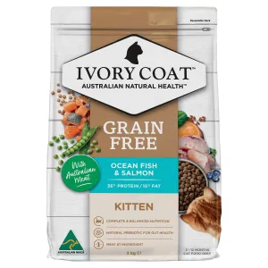 Ivory Coat Grain Free Ocean Fish Kitten Dry Food 2kg