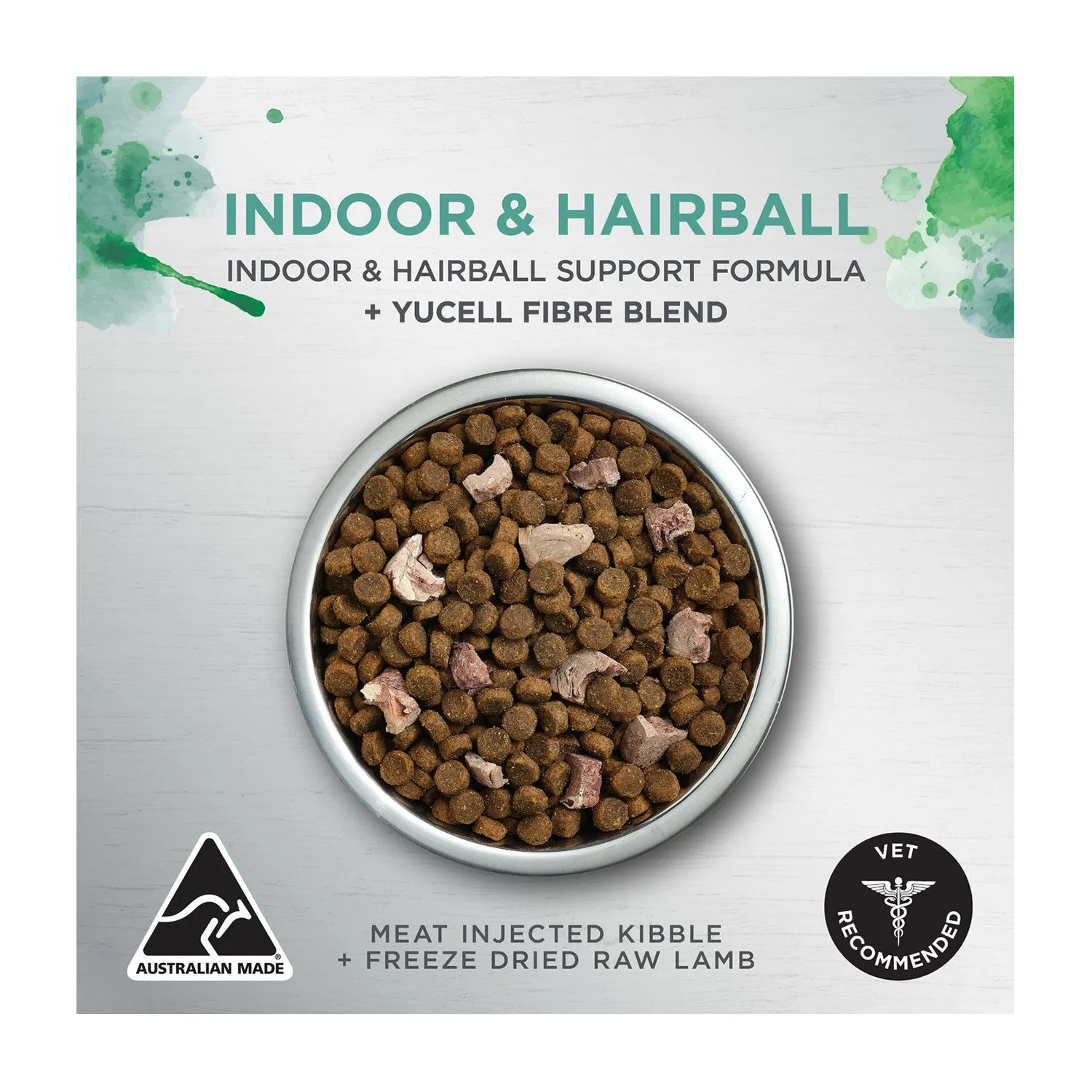 Ivory Coat Raw Health Indoor & Hairball Adult Dry Cat Food