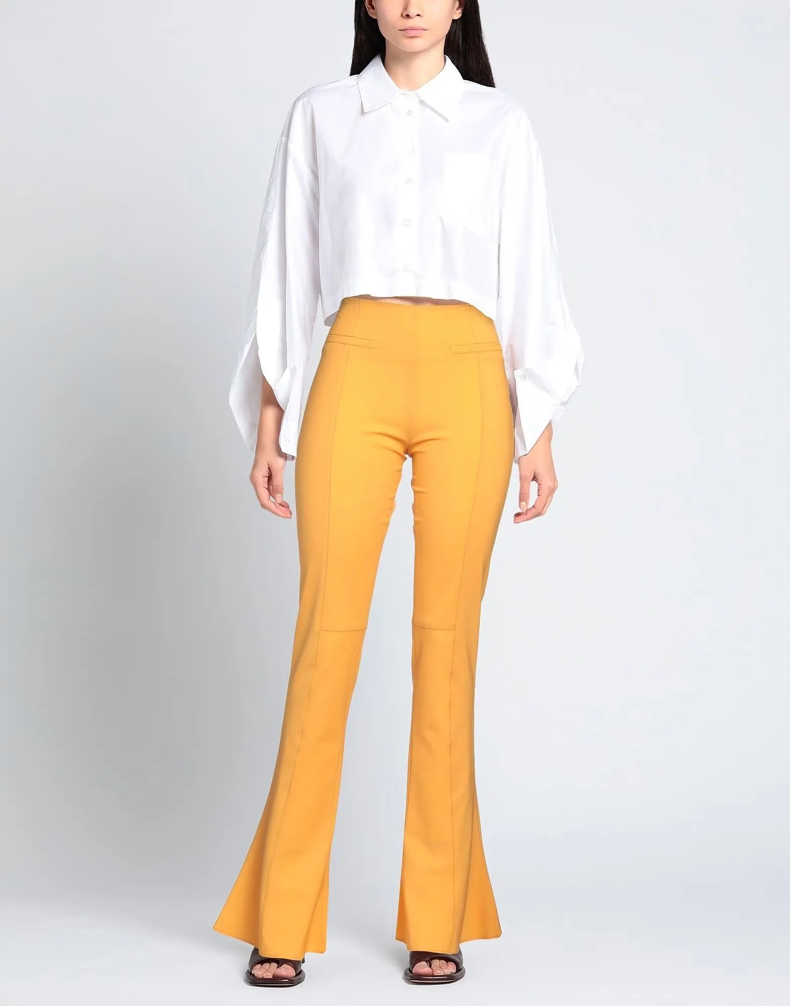 Jacquemus trousers, orange