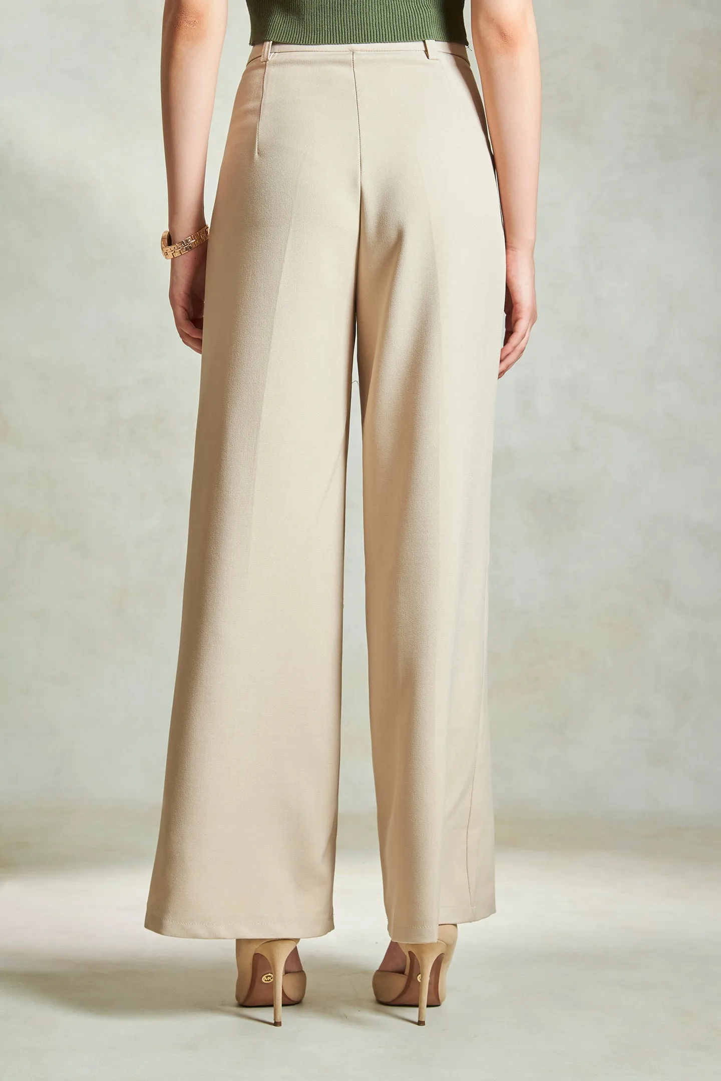 Kim|Straight Fit Trousers