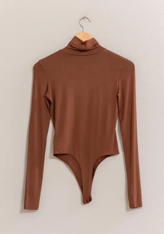 Mackenzie Turtleneck Long Sleeve Bodysuit