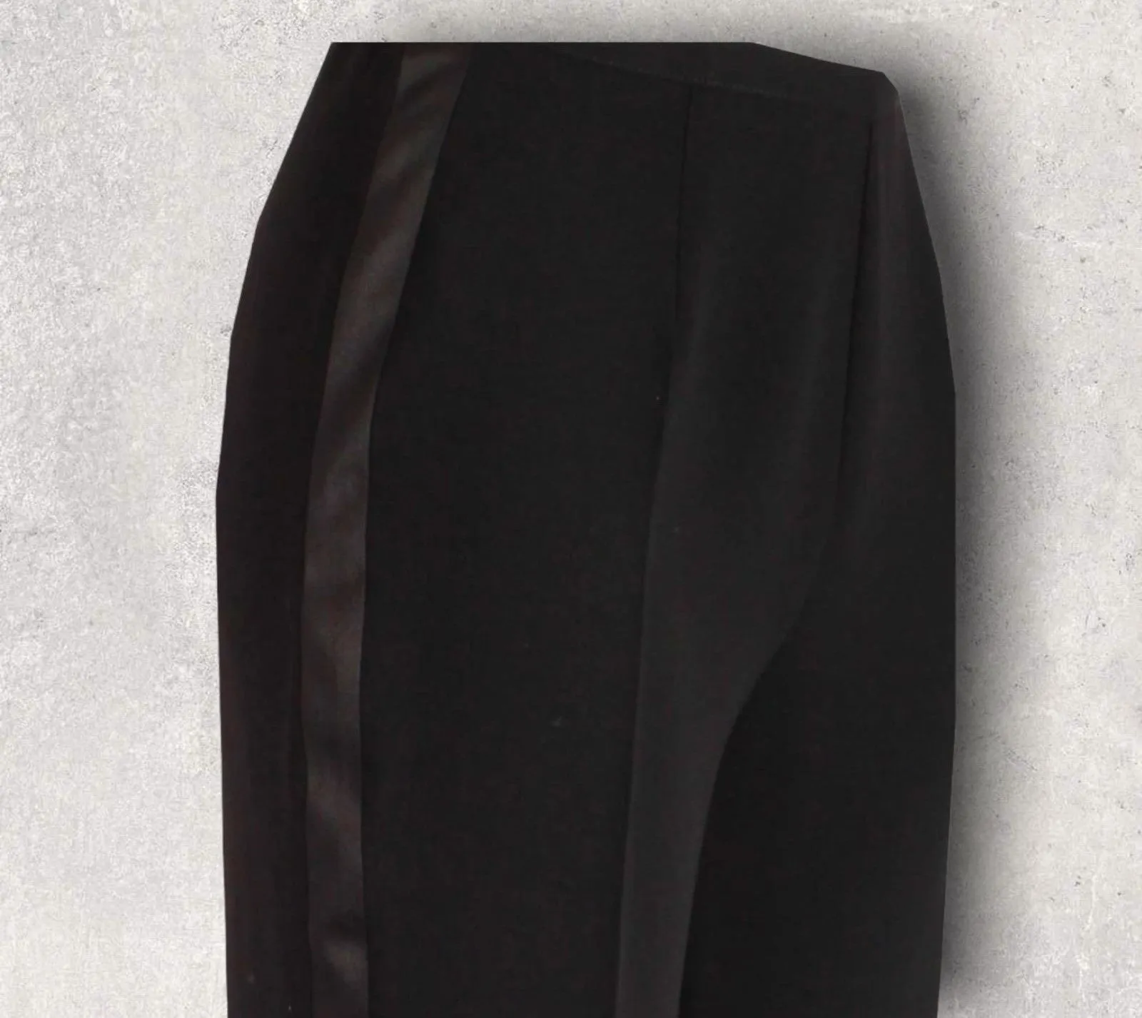 Michaela Louisa Black Tuxedo Evening Trousers UK 12 US 8 EU 40   RRP £110