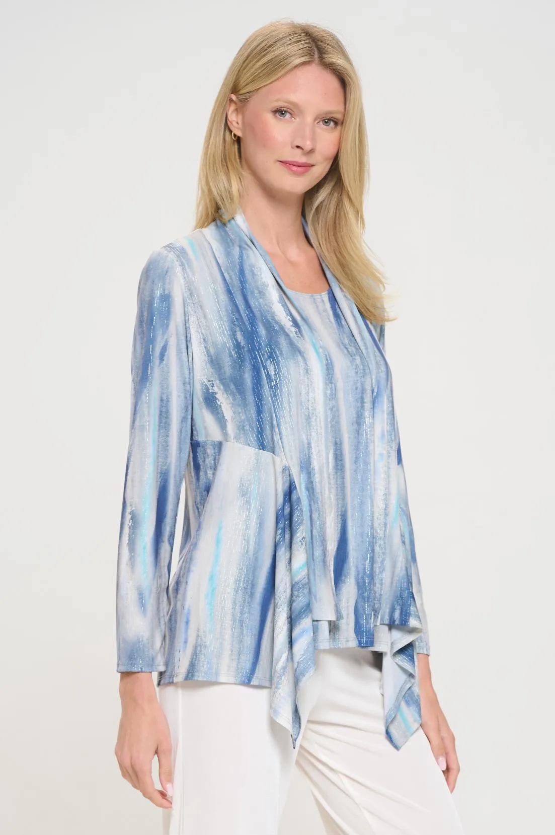 Mid-cut Jacket Long Sleeve Print-4028HT-LRP1-W413