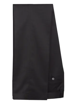 Plain Black Suit Trouser