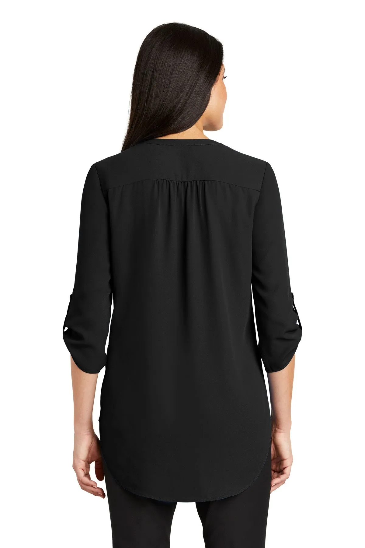 Port Authority® Ladies 3/4-Sleeve Tunic Blouse. LW701