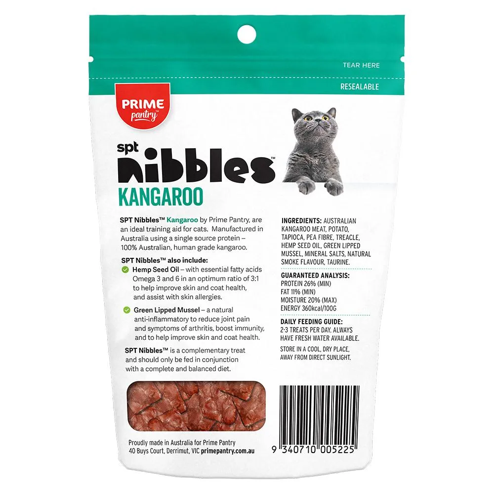 Prime Pantry Cat Nibbles Kangaroo Treats 40g