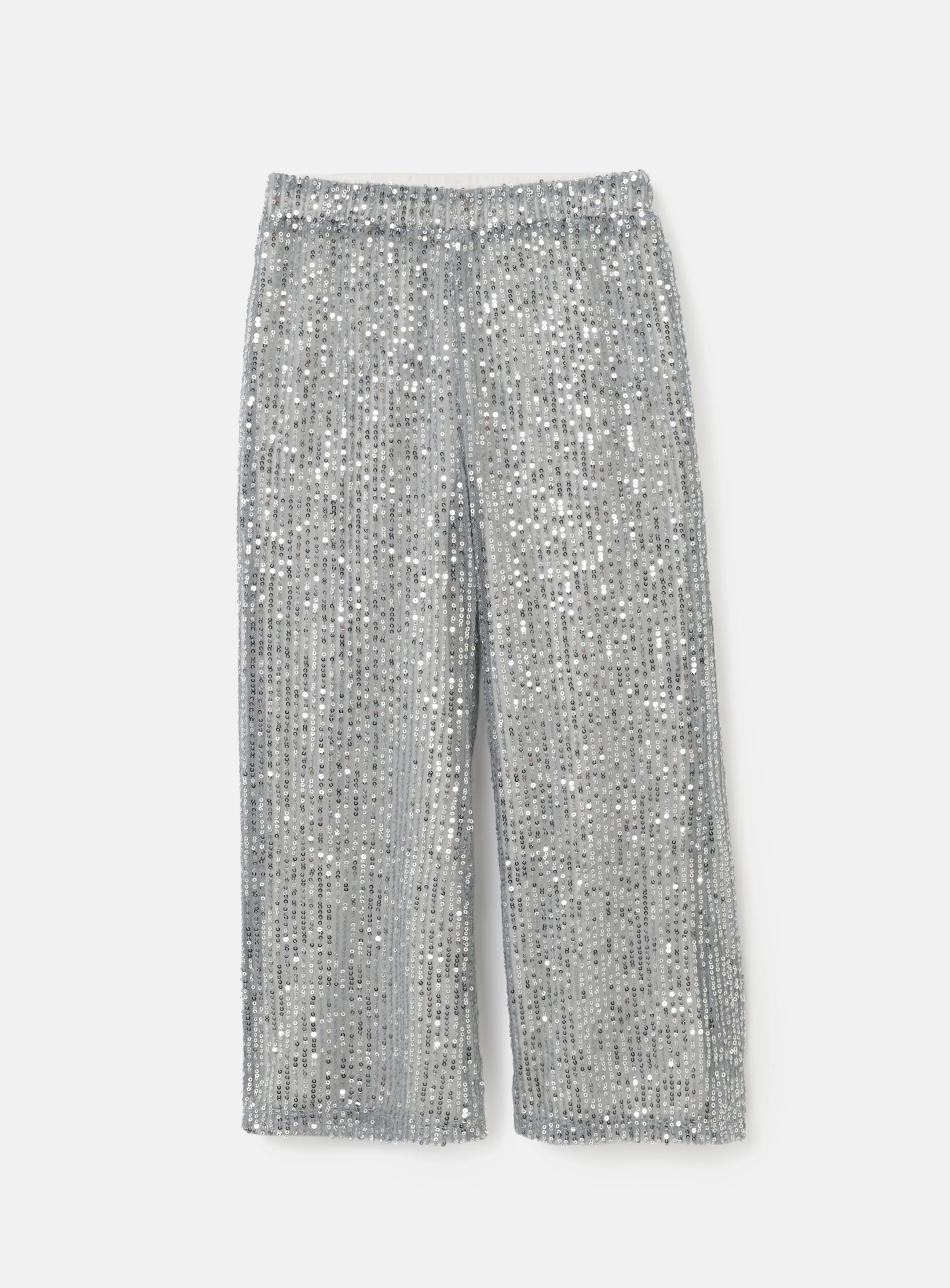 Sadie Silver Sequin Trouser