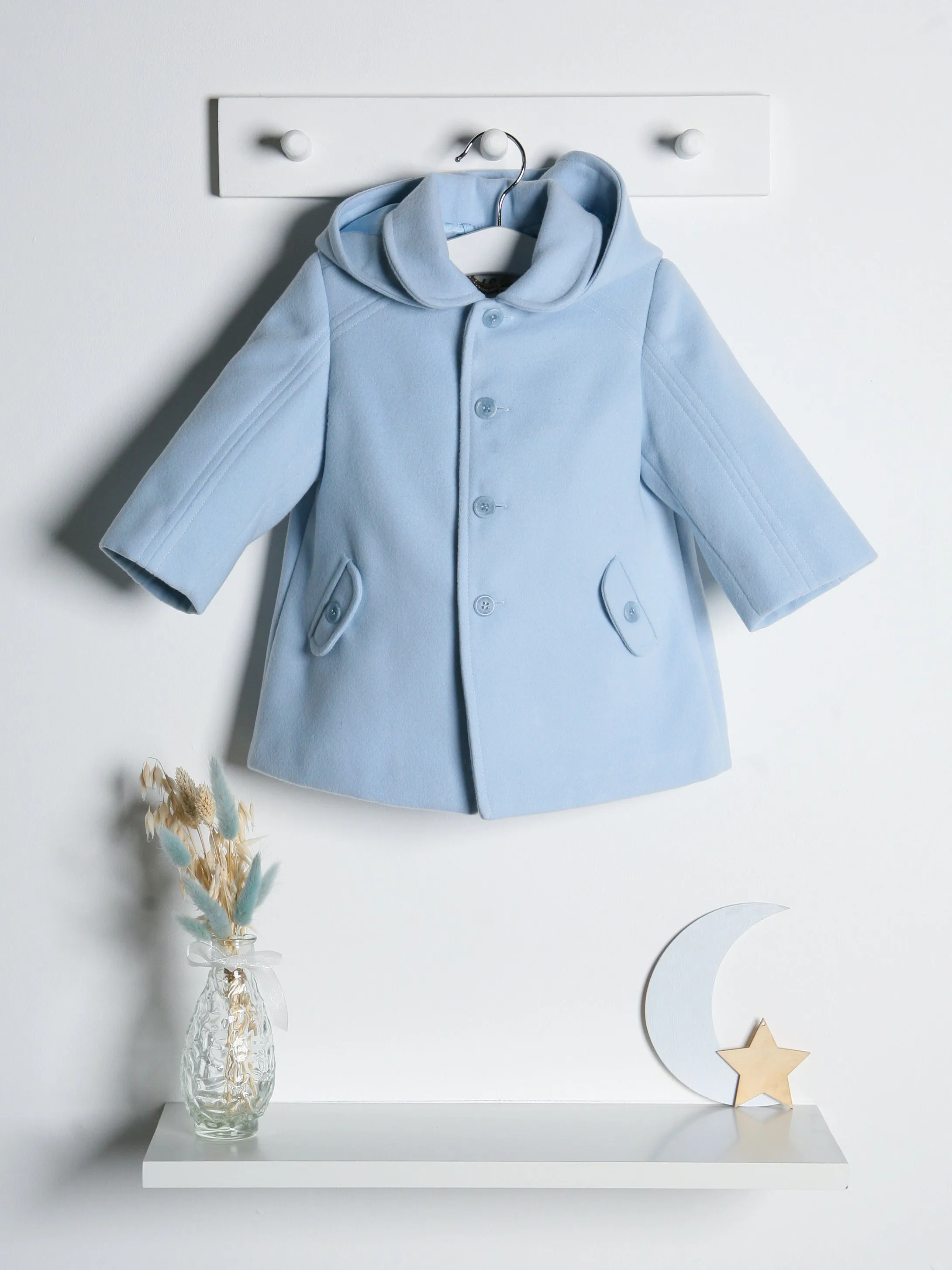 Sarah Louise Blue Traditional Coat