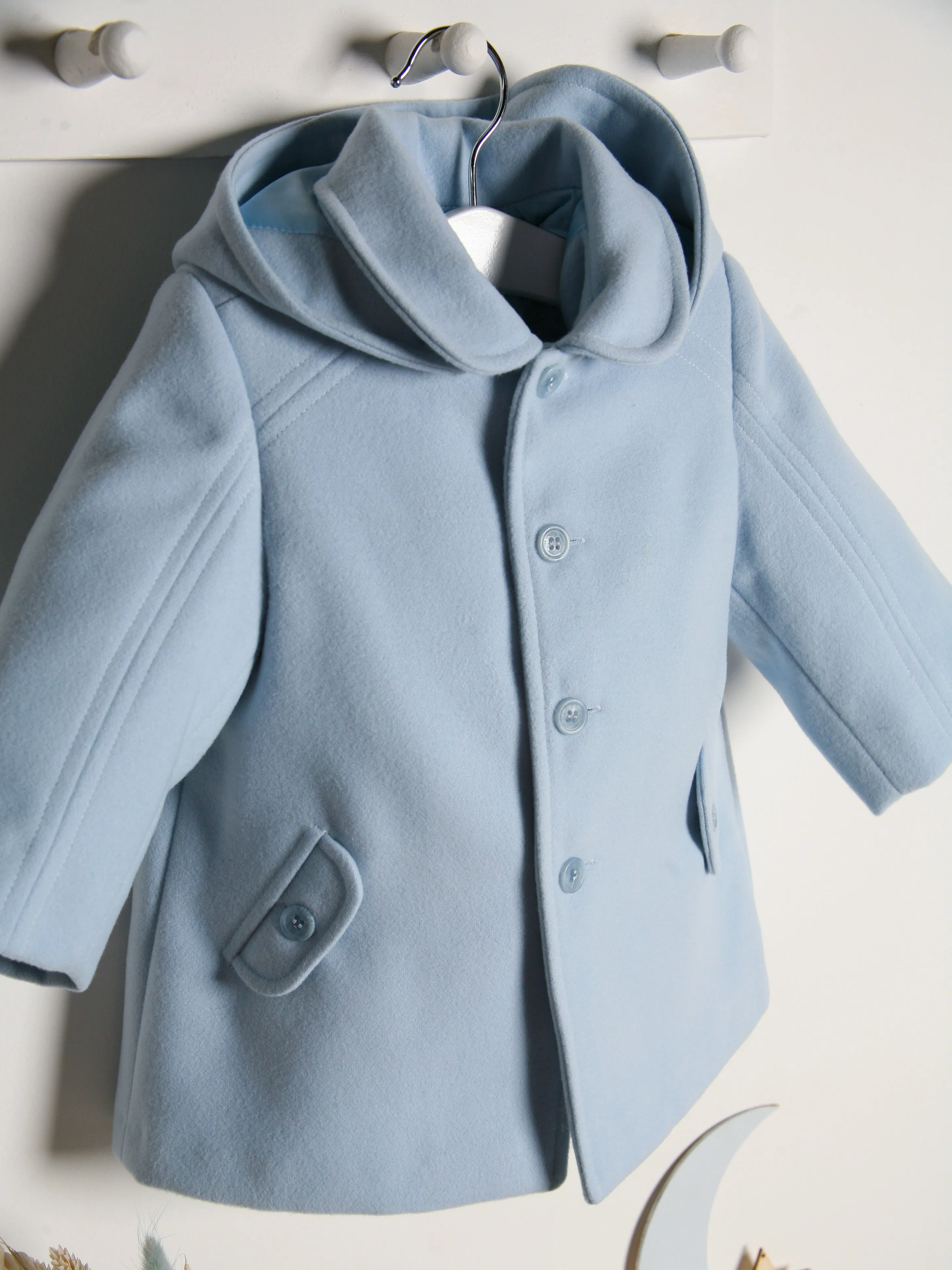 Sarah Louise Blue Traditional Coat