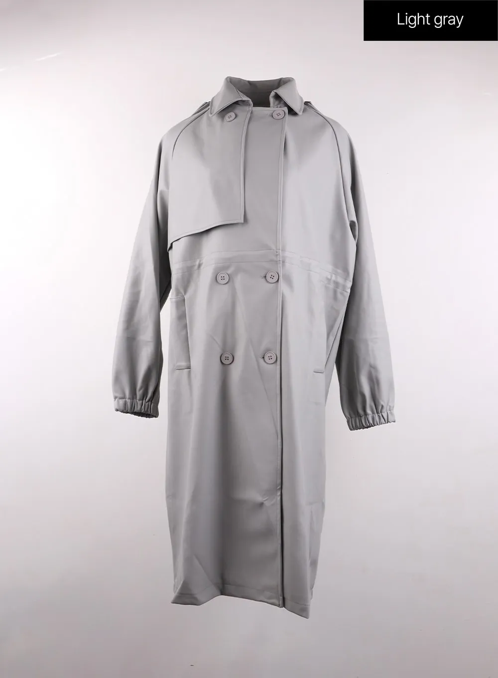 Solid Trench Coat OF406