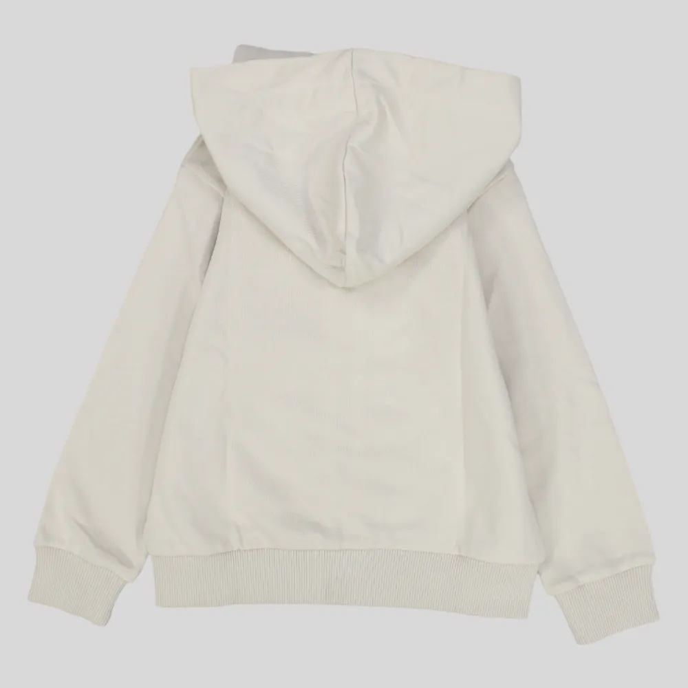 Unisex Plain Long-Sleeved Hooded Jacket