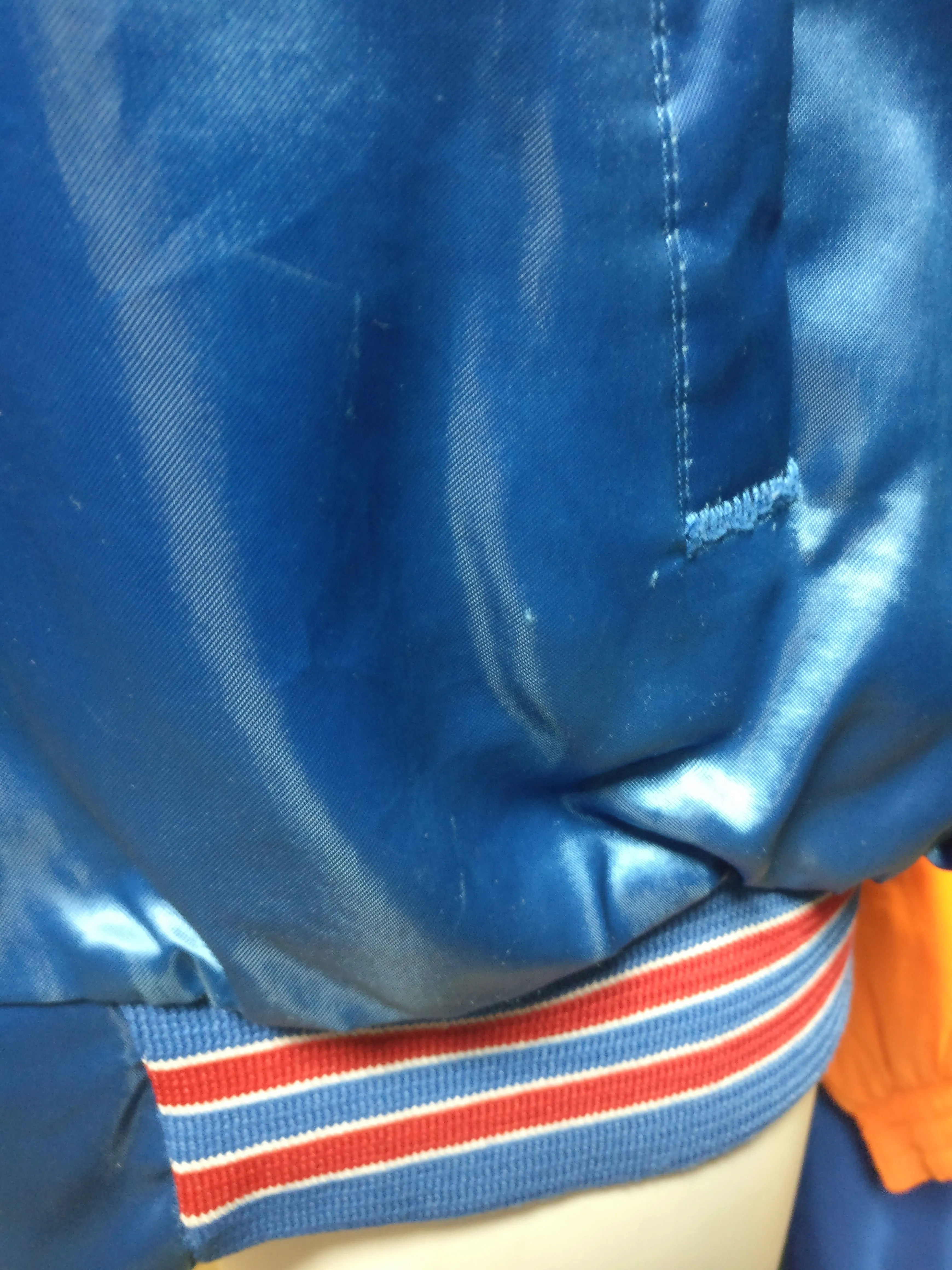 Vintage 80s BUFFALO BILLS  NFL Chalk Line Nylon Jacket L