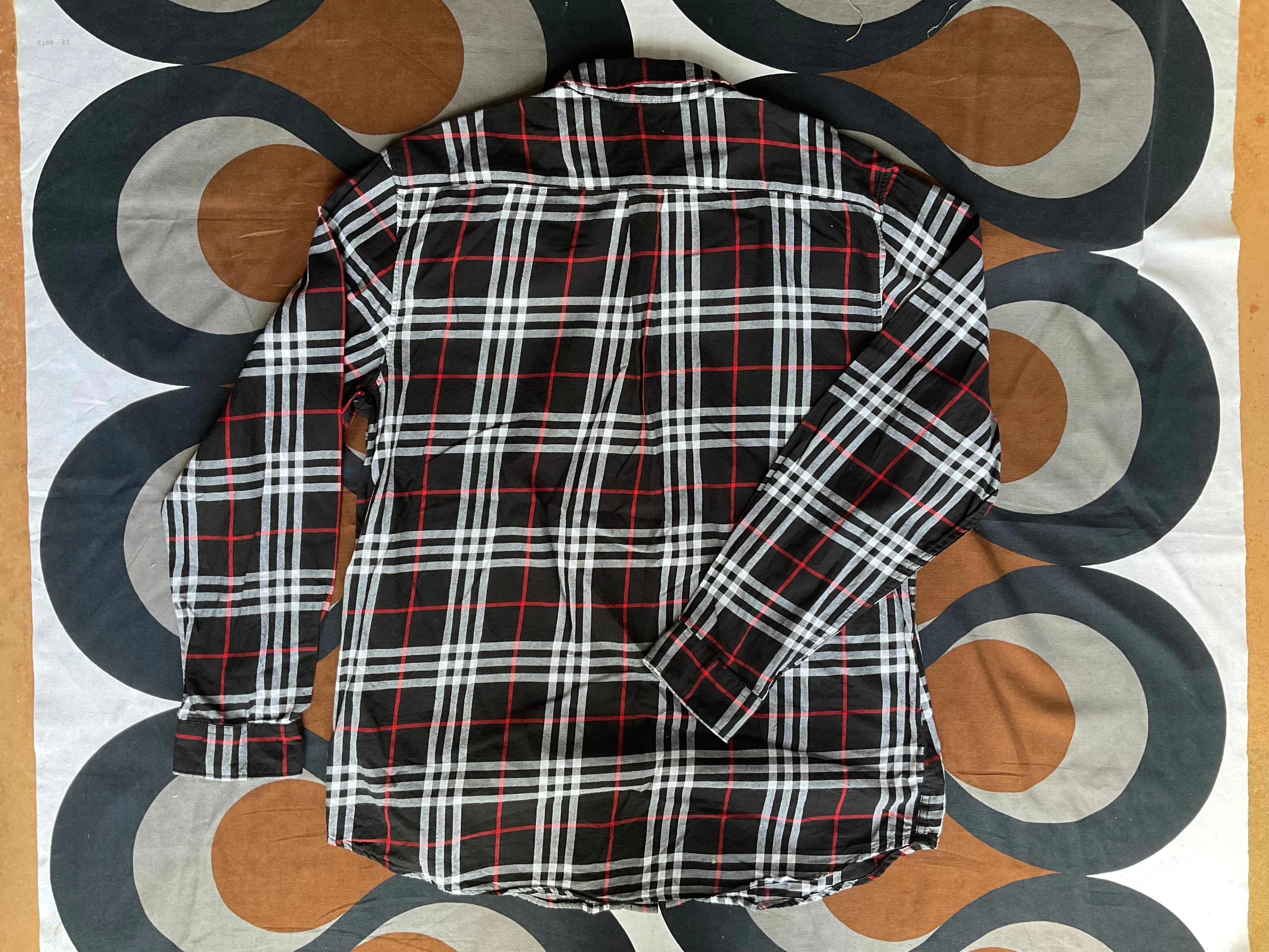 Vintage Burberry check shirt, 3XL