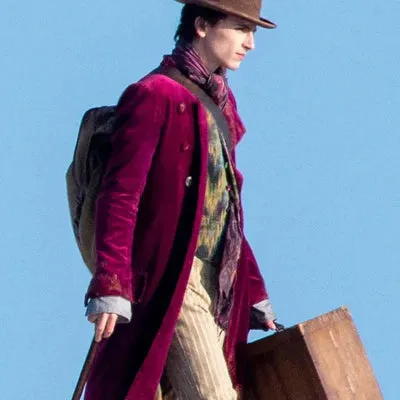 Wonka 2023 Willy Wonka Coat