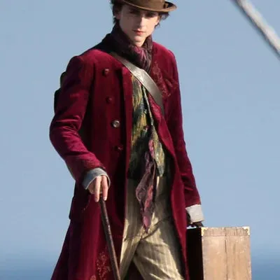 Wonka 2023 Willy Wonka Coat